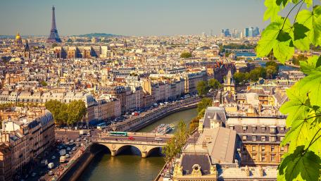 Paris skyline wallpaper