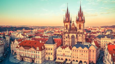Church of Our Lady before Tyn cathedral wallpaper