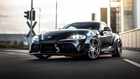 Sleek and Powerful Toyota GR Supra Wallpaper wallpaper