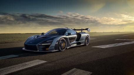 Dreamy McLaren Senna on an Open Road wallpaper