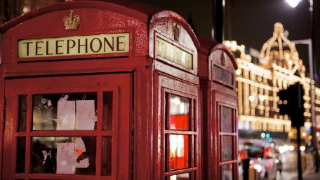London  phone booth wallpaper