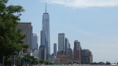 Manhattan Financial District Skyscrapers wallpaper