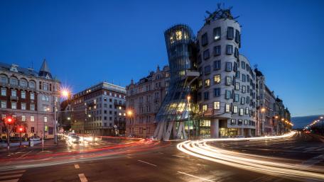 Dancing House wallpaper