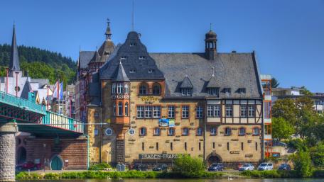 Historic Charm of Traben-Trarbach in Germany wallpaper