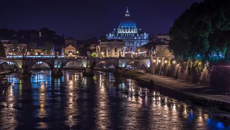 St. Angelo Bridge, Rome wallpaper