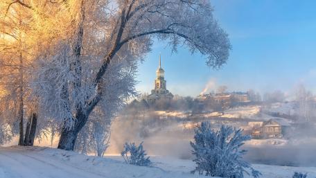 Boris and Gleb Monastery Novotorzhsky wallpaper