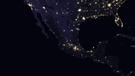 Mexico's Night Lights 2016 wallpaper