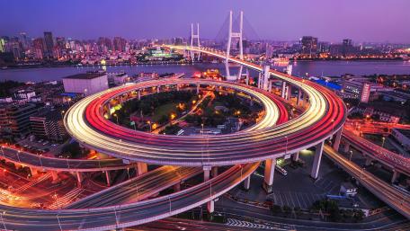 Nanpu Bridge wallpaper