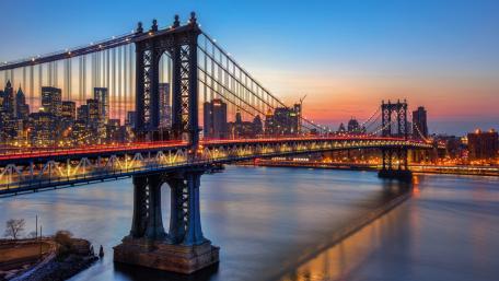 Manhattan Bridge wallpaper
