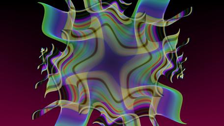 Vibrant Fractals in Motion wallpaper