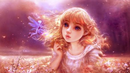 Whispers of Enchantment in a Dreamy Realm wallpaper