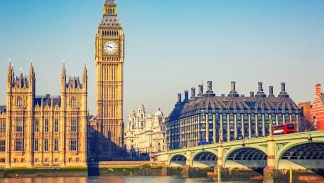 Big Ben and Westminster Bridge wallpaper