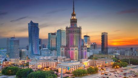 Palace of Culture and Science wallpaper
