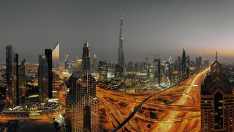 Dubai skyline wallpaper