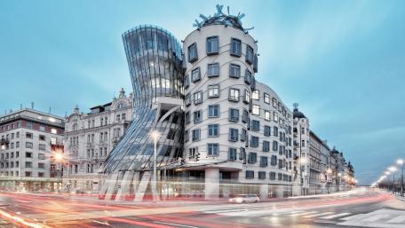 Dancing House wallpaper