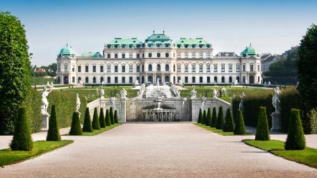 Belvedere Schlossgarten (Belvedere park) wallpaper