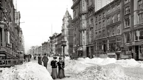 Detroit vintage photo wallpaper