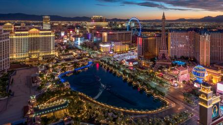 Las Vegas skyline wallpaper