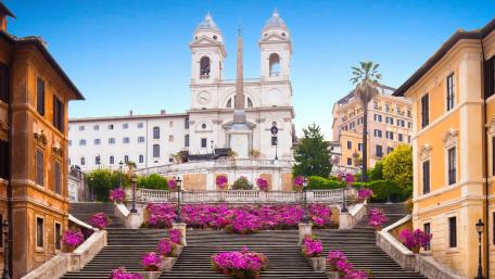Spanish Steps, Italy wallpaper