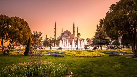 The Blue Mosque wallpaper