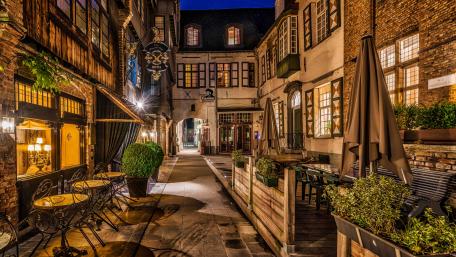 Relais Bourgondisch Cruyce Hotel, Bruges, Belgium wallpaper