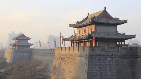 Ancient Majesty of Xi'an City Wall wallpaper