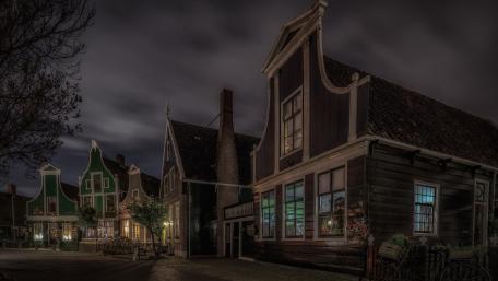 Zaanse Schans houses wallpaper