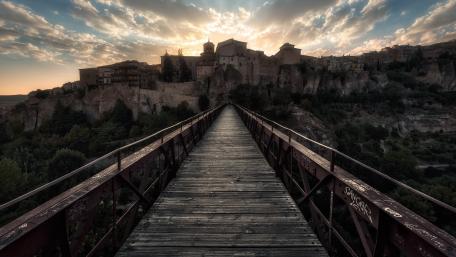 San Pablo Bridge, Cuenca wallpaper