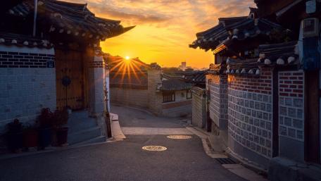 Bukchon Hanok Village wallpaper