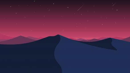Pink & Blue Amazing Landscape wallpaper