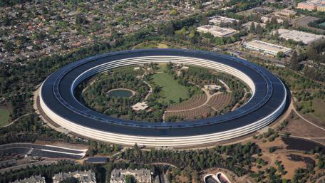 Aerial View of Apple Park wallpaper