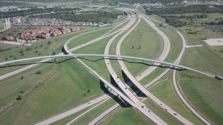 I-820 & I-20 in Fort Worth wallpaper