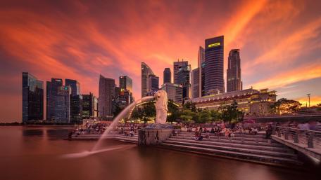 Merlion Park wallpaper