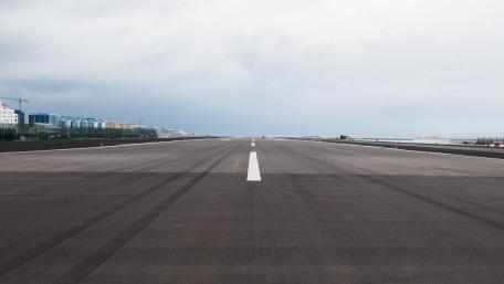 Gibraltar Airport Runway wallpaper