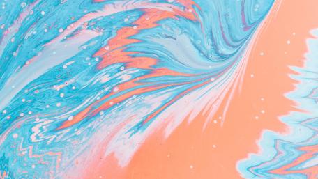 Blue Waves on Sandy Beach wallpaper