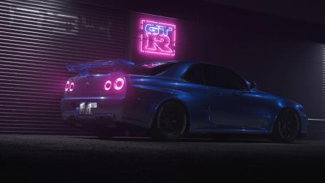Nissan GT-R SKYLINE R34 wallpaper