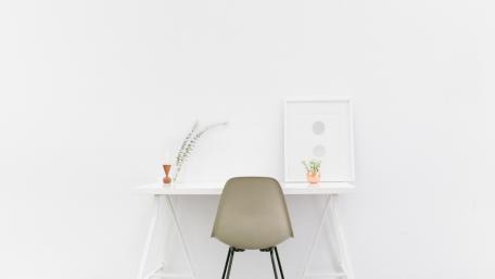 Minimalist Workspace Inspiration wallpaper