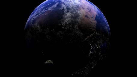 Mysteries of the Cosmic Blue Planet wallpaper