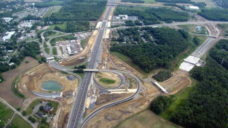 New Jersey Turnpike Construction wallpaper