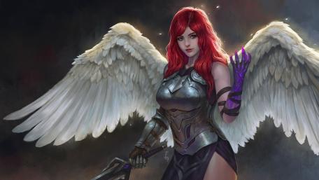 Angel warrior wallpaper