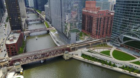 Lake Street Bridge, Chicago wallpaper