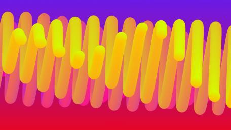 Vibrant Waves of Colorful Energy wallpaper