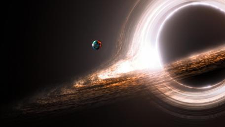 Black hole wallpaper