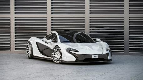 McLaren P1 (2014) [customized rims] wallpaper