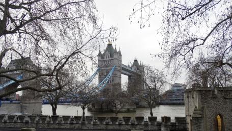 Tower Bridge im Winter wallpaper