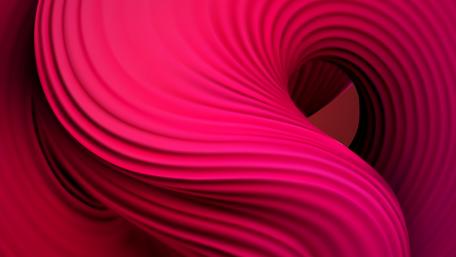 Crimson Spiral Waves in Motion wallpaper