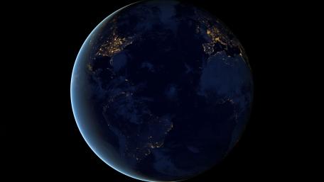 Night Lights 2012 - The Black Marble wallpaper