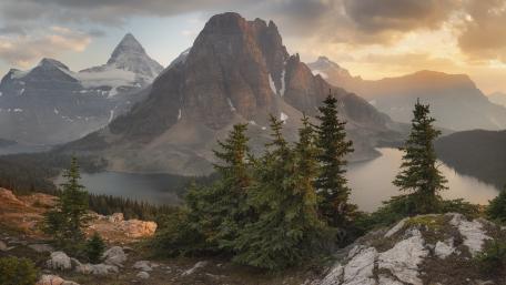 Mount Assiniboine Provincial Park,  British Columbia, Canada wallpaper
