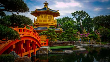 Nan Lian Garden wallpaper
