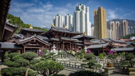 Chi Lin Nunnery wallpaper